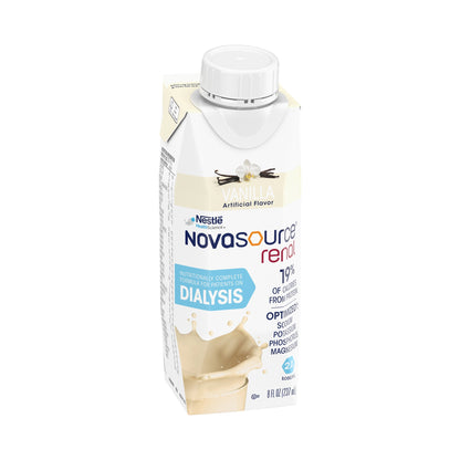 Novasource® Renal Oral Supplement Vanilla Flavor Liquid 8 oz. Carton (1178536_CS)