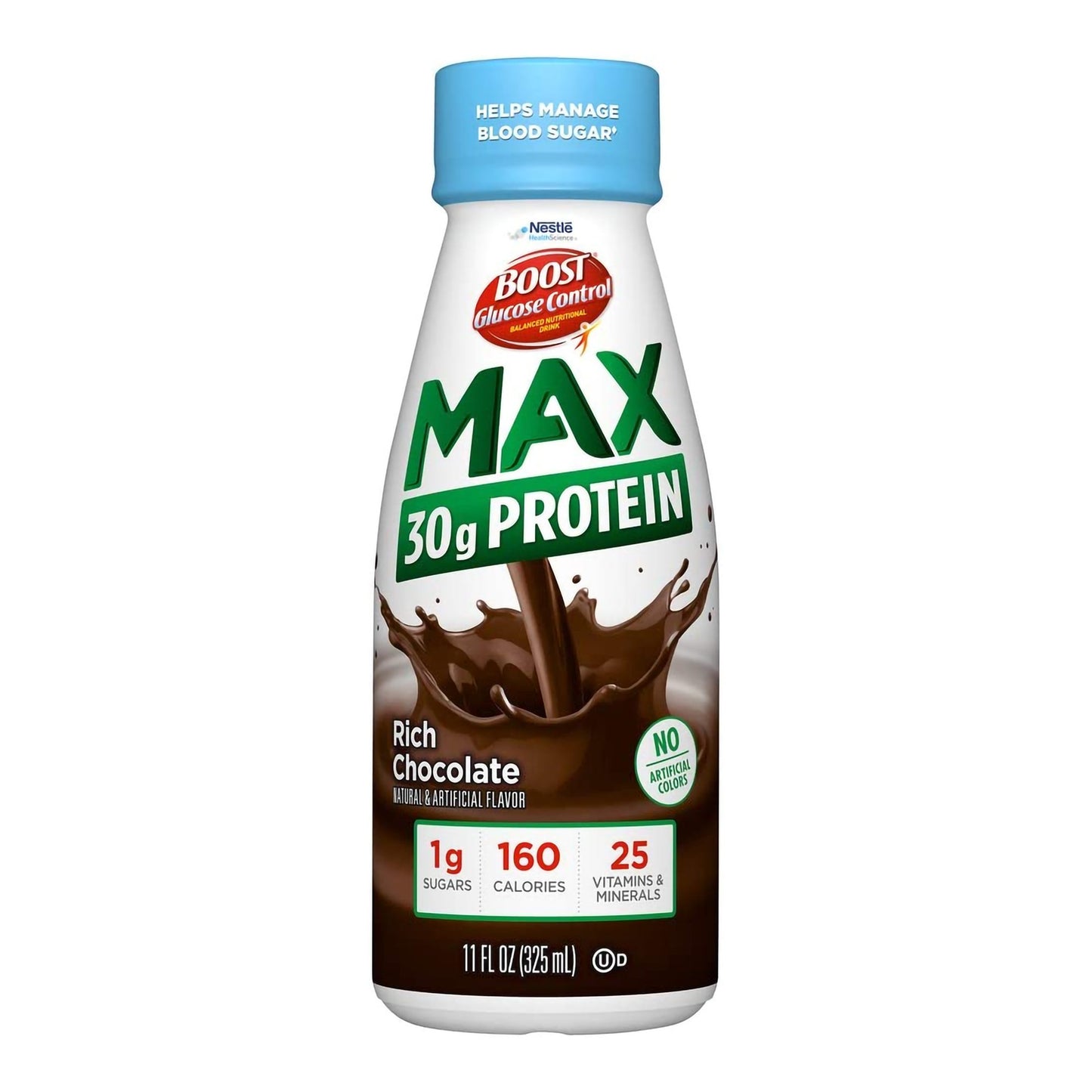 Boost Glucose Control® Max Oral Supplement Rich Chocolate Flavor Liquid 11 oz. Bottle (1192591_EA)