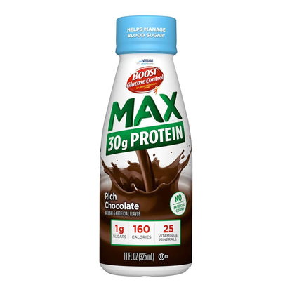 Boost Glucose Control® Max Oral Supplement Rich Chocolate Flavor Liquid 11 oz. Bottle (1192591_EA)