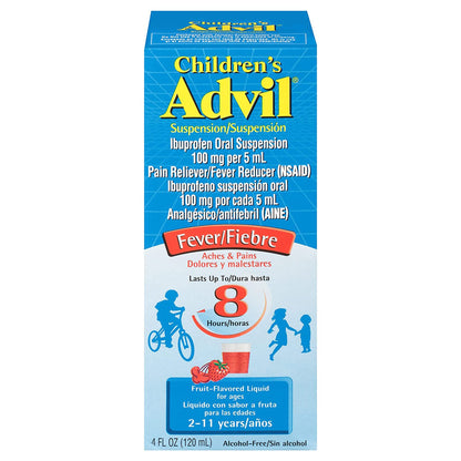 Advil® Children's Pain Relief 100 mg / 5 mL Strength Ibuprofen Oral Suspension (1230531_EA)