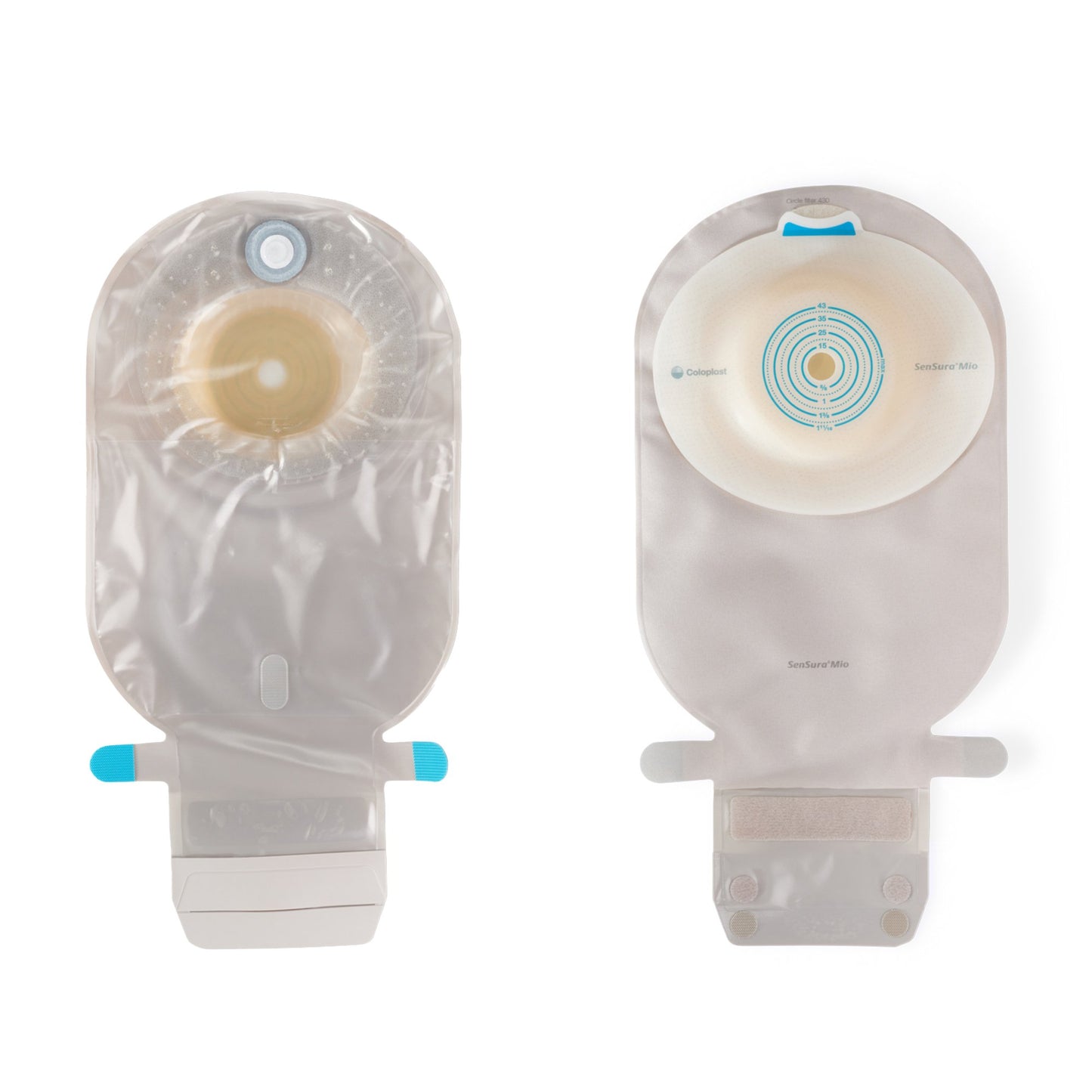SenSura® Mio Convex Ostomy Pouch One-Piece System 11 Inch Length, Maxi Deep Convex, Trim to Fit 3/8 to 1-11/16 Inch Stoma Drainable (995392_BX)
