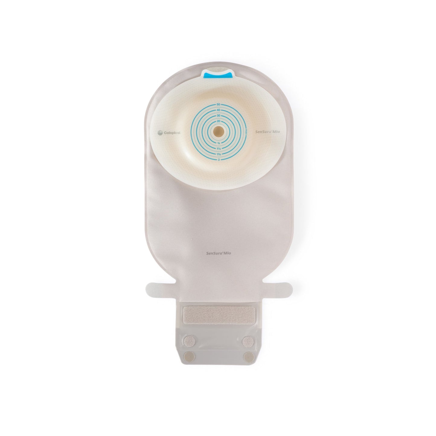 SenSura® Mio Convex Ostomy Pouch One-Piece System 11 Inch Length, Maxi Soft Convex, Trim to Fit 3/8 to 2 Inch Stoma Drainable (995397_BX)