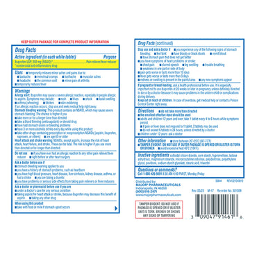 Major® Pain Relief 200 mg Strength Ibuprofen Unit Dose Tablet 100 per Box (761946_BX)