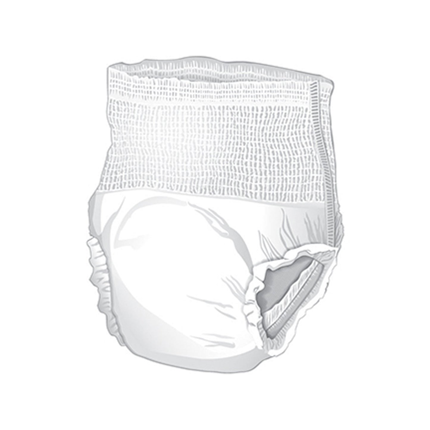 McKesson Unisex Adult Absorbent Underwear Pull On with Tear Away Seams Large Disposable Heavy Absorbency (1123839_BG)