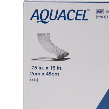 Aquacel® Ribbon Gelling Fiber Wound Dressing 3/4 X 18 Inch Ribbon Sterile (689147_BX)
