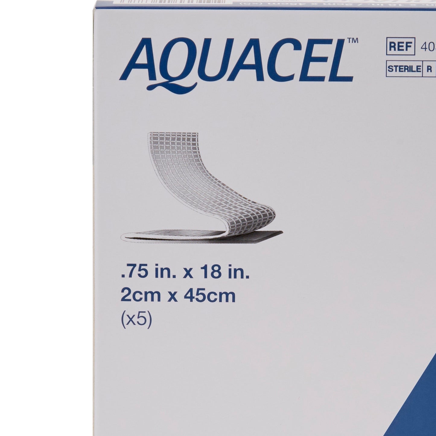 Aquacel® Ribbon Gelling Fiber Wound Dressing 3/4 X 18 Inch Ribbon Sterile (689147_EA)