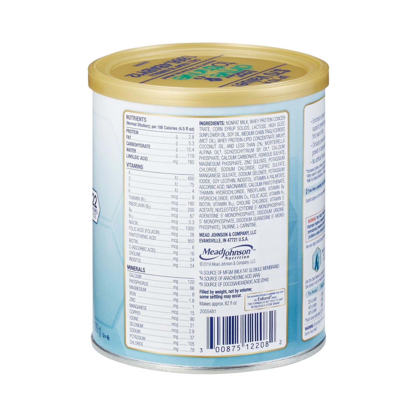 Enfamil® NeuroPro™ EnfaCare® Infant Formula Unflavored 13.6 oz. Can Powder Milk-Based Premature (1114127_CS)