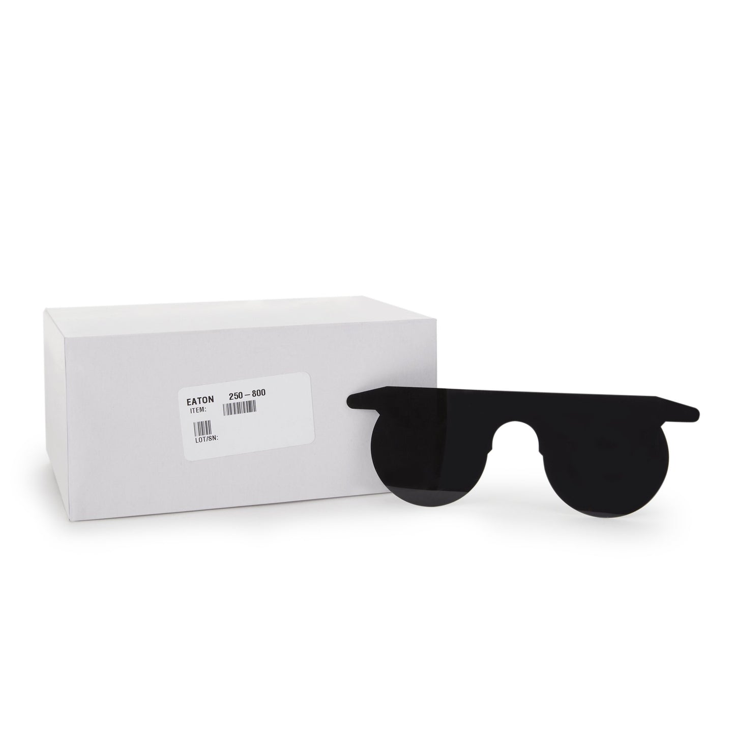 Easy Eyes Post Mydriatic Glasses Gray Tint Film Lens Slip-in One Size Fits Most (630758_BX)