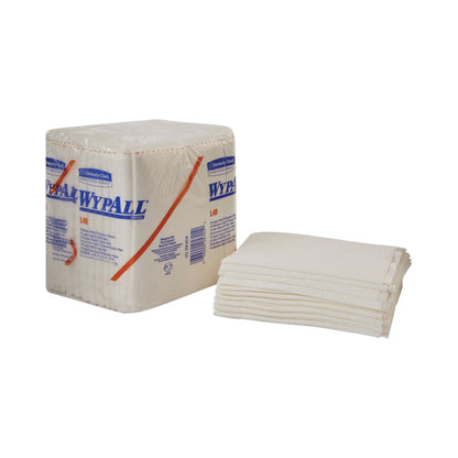 WypAll® L40 Task Wipe Light Duty 56 Count Poly Pack 12 X 12-1/2 Inch NonSterile Disposable (491460_PK)