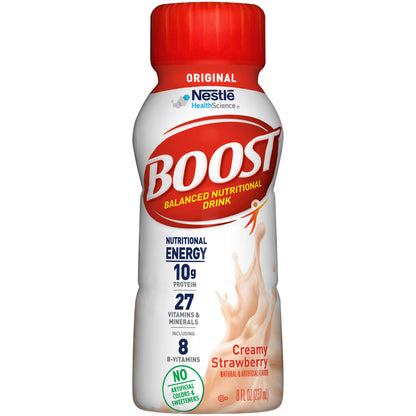 Boost® Original Oral Supplement Creamy Strawberry Flavor Liquid 8 oz. Bottle (983722_CS)