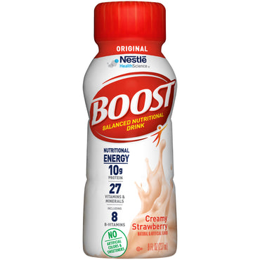 Boost® Original Oral Supplement Creamy Strawberry Flavor Liquid 8 oz. Bottle (983722_PK)