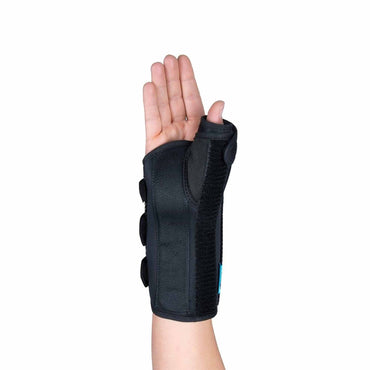 Ossur® Formfit® Thumb Spica Small D-Ring / Hook and Loop Strap Closure Right Hand Black (341420_EA)