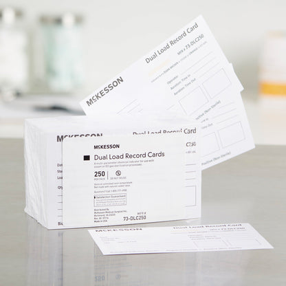 McKesson Sterilization Record Card Steam / EO Gas (524893_CS)