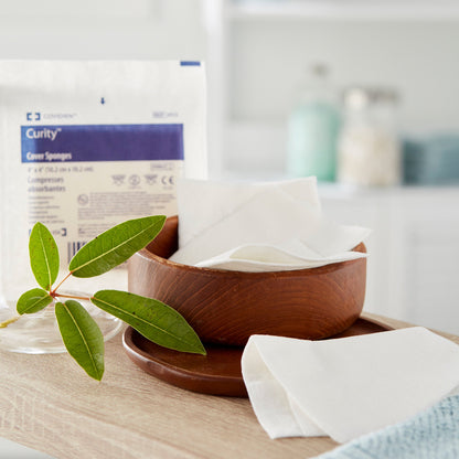 Curity™ Cellulose Filled Nonwoven Sponge 4 X 4 Inch 4-Ply Sterile 2 per Pack (401580_CS)