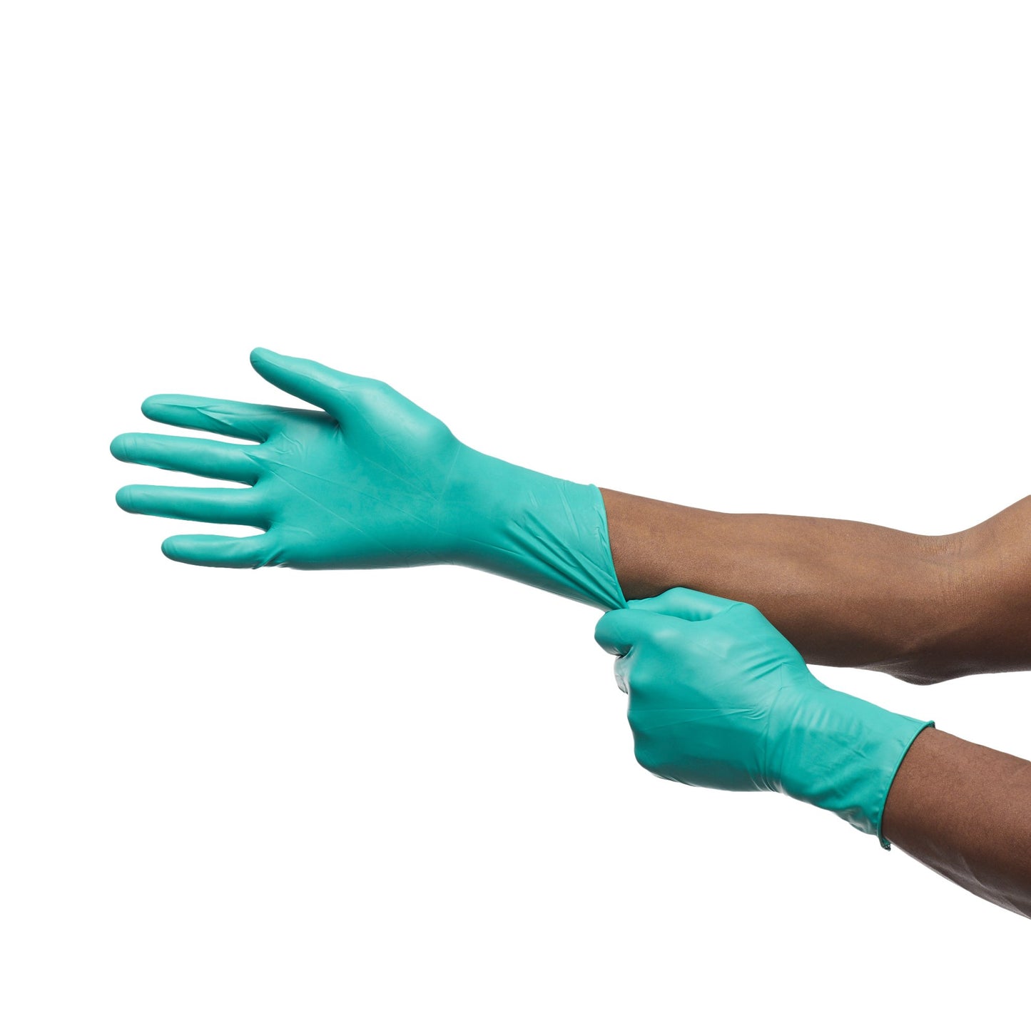 McKesson Perry® Performance Plus Surgical Glove Size 6.5 Sterile Polychloroprene Standard Cuff Length Smooth Dark Green Chemo Tested (1044737_BX)