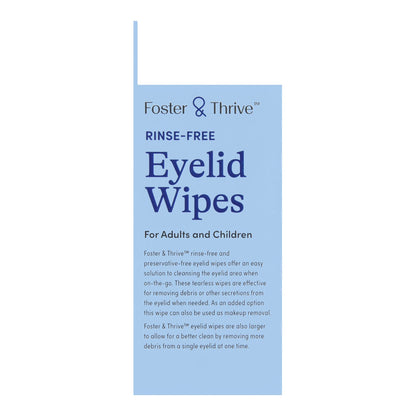 Foster & Thrive™ Eyelid Cleanser 30 per Box Wipe (1238988_BX)