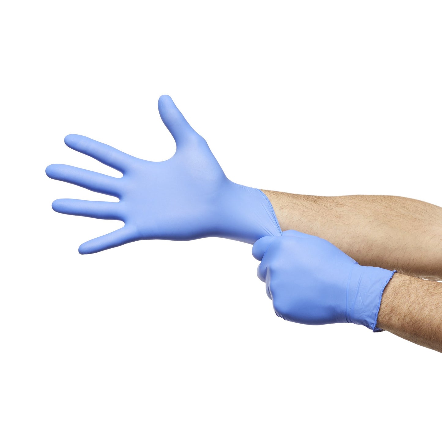 Pulse® Nitrile Exam Glove Medium NonSterile Nitrile Standard Cuff Length Textured Fingertips Aqua Blue Chemo Tested / Fentanyl Tested (764270_CS)