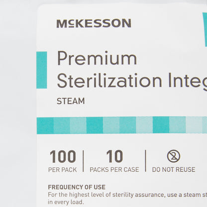 McKesson Sterilization Chemical Integrator Strip Steam 4 Inch Length (524536_CS)