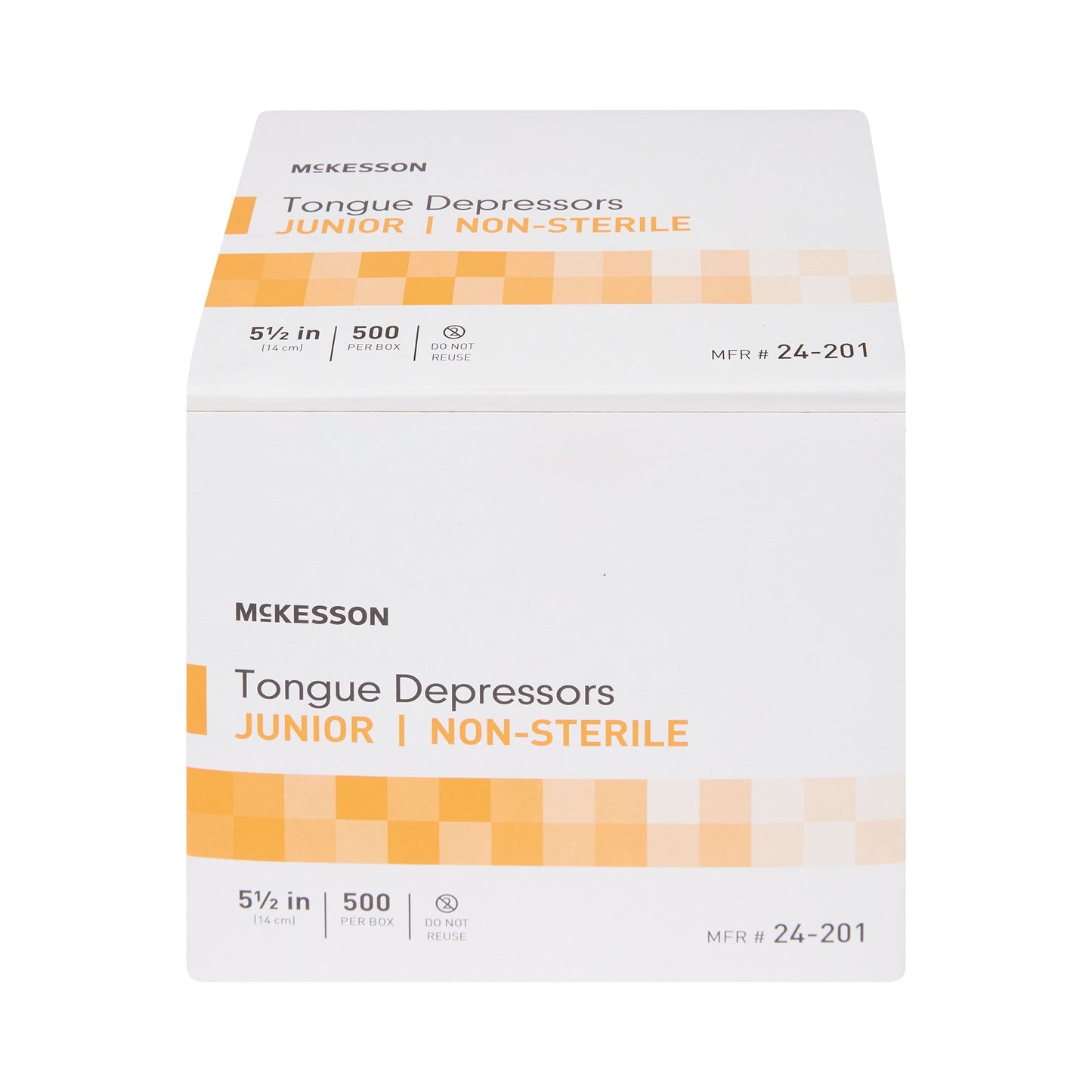McKesson Tongue Depressor 5-1/2 Inch Length Wood Junior (508717_CS)