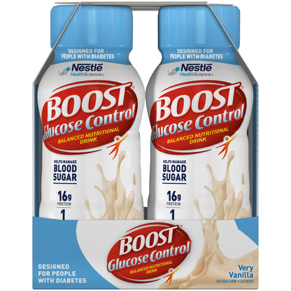 Boost Glucose Control® Oral Supplement Very Vanilla Flavor Liquid 8 oz. Bottle (983707_EA)