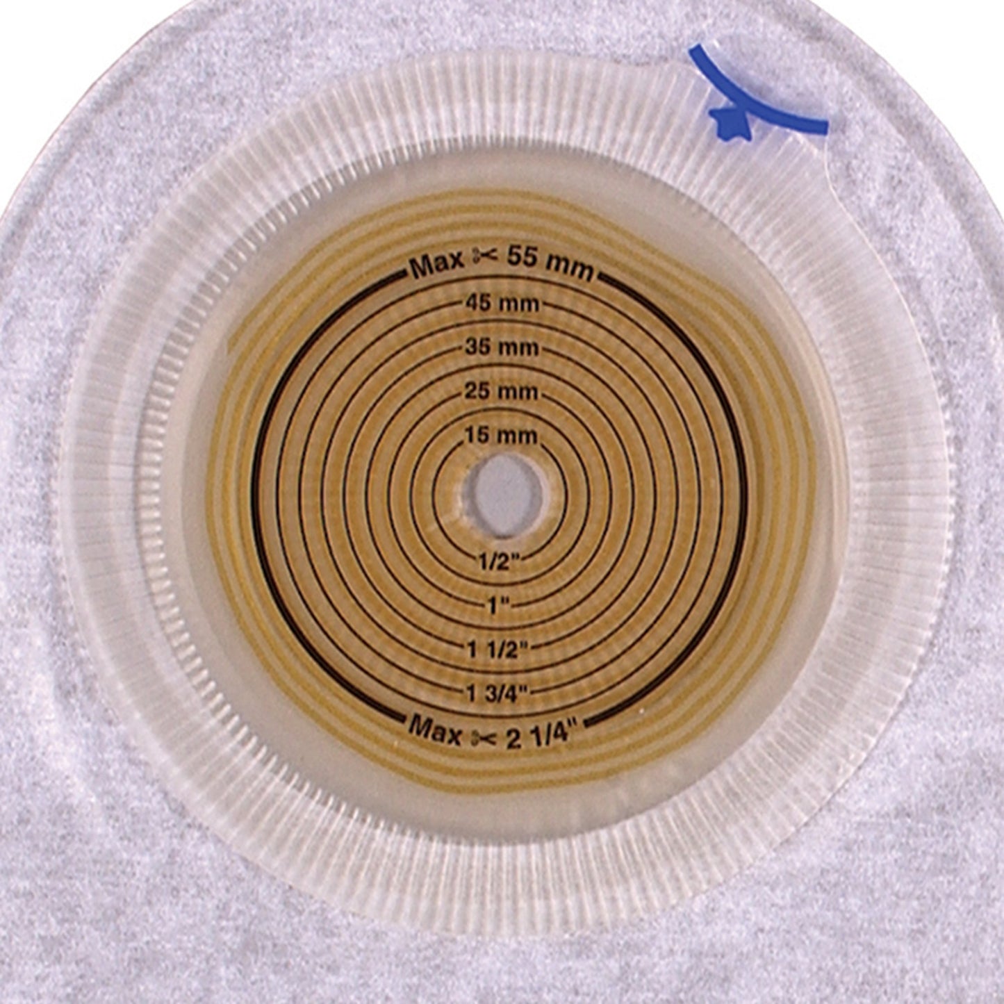 Assura® Urostomy Pouch One-Piece System 9-1/2 Inch Length Flat, Trim to Fit 3/8 to 2-1/4 Inch Stoma Drainable (473536_BX)