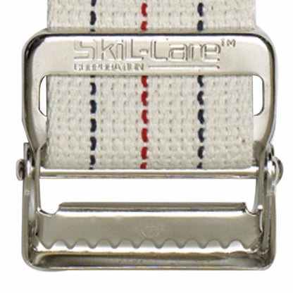 SkiL-Care™ Gait Belt 72 Inch Length Pinstripe Cotton (577294_EA)