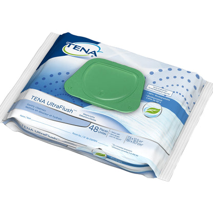 TENA ProSkin™ UltraFlush® Flushable Personal Wipe Soft Pack Scented 48 Count (931638_CS)