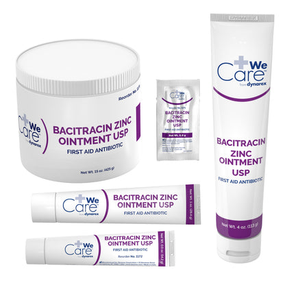 WeCare™ First Aid Antibiotic Bacitracin Zinc Ointment 4 oz. Tube (874022_EA)