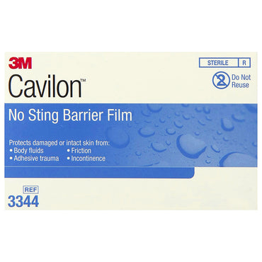 3M™ Cavilon™ No Sting Skin Barrier Wipe 35 to 65% Strength Hexamethyldisiloxane / Isooctane / Acrylate Terpolymer / Polyphenylmethylsiloxane Individual Packet Sterile (1050201_CS)
