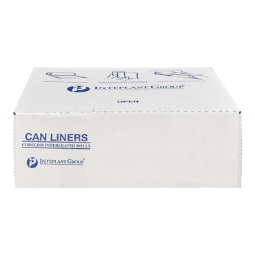 McKesson Trash Bag 16 gal. Clear LLDPE 0.70 mil 24 X 32 Inch Star Seal Bottom Coreless Roll (1137656_CS)