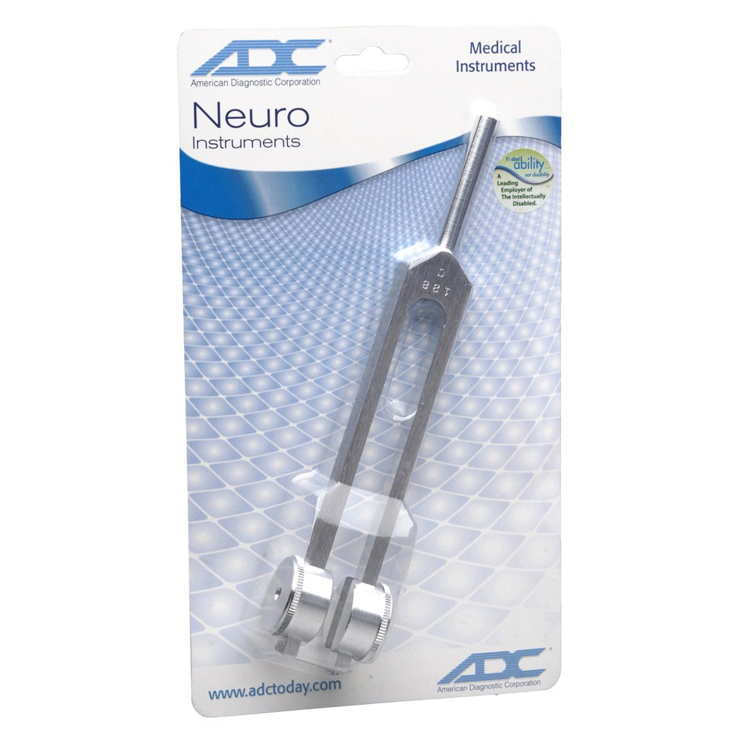 ADC® Tuning Fork with Weight Aluminum Alloy 128 cps (402581_EA)