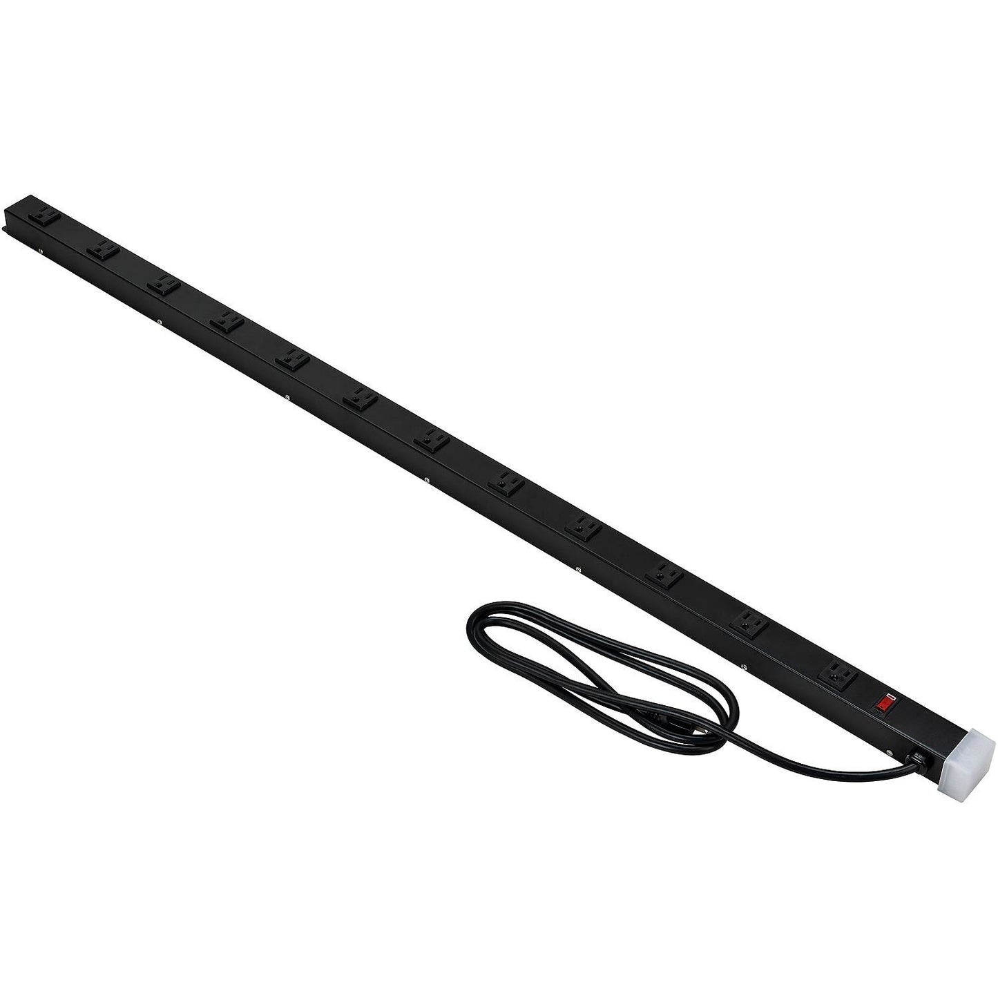 Global Industrial Power Strip, 12 Outlets, 15A, 48"L, 9' Cord (WB500798)