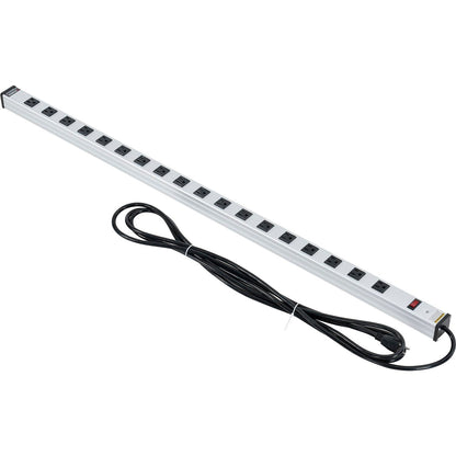 Global Industrial Power Strip, 18 Outlets, 15A, 48"L, 15' Cord (WB500890)