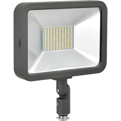Global Industrial LED Flood Light, 50W, 4500 Lumens, 5000K, w/Knuckle Mount (WB500899)