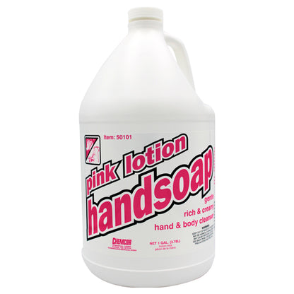 Hospeco® Pink Lotion Hand Soap, Almond Scented, 4x1 Gallon (HOS50101)