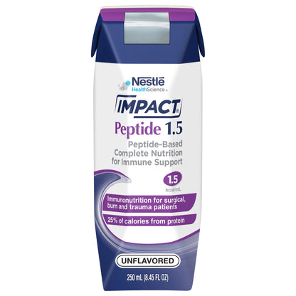 Impact® Peptide 1.5 Tube Feeding Formula Unflavored Liquid 250 mL Carton (773736_EA)