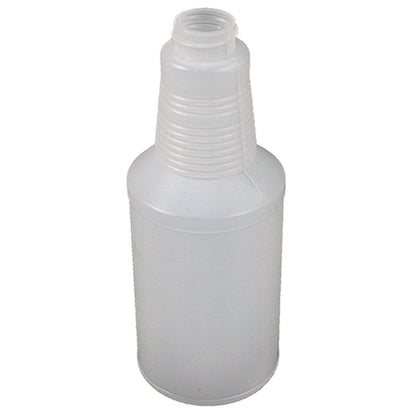 Impact® Plastic Bottle w/ Graduations, 16 oz, Translucent, 150/Case (IMP5016)