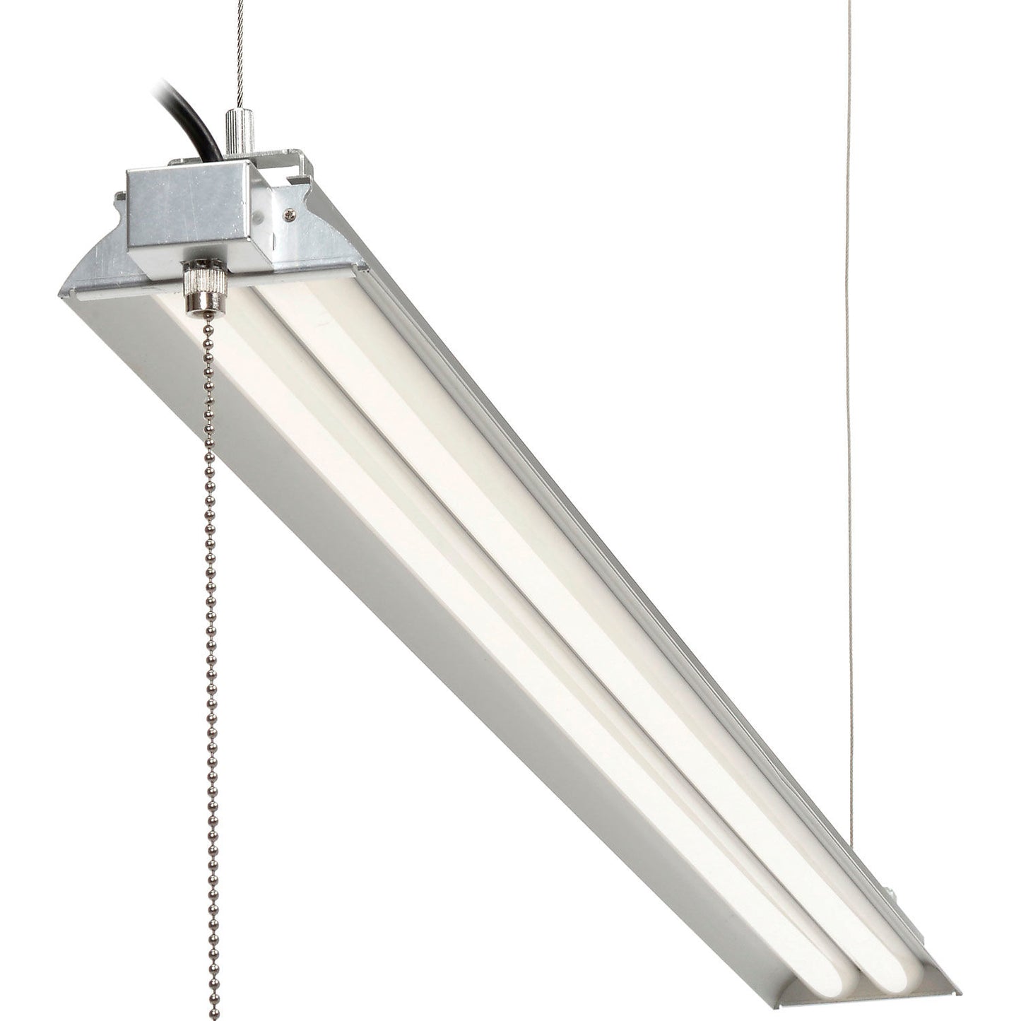 Global Industrial 60" LED Aluminum Shop Light, 35W, 4000K, 4375 Lumens, 48" Adj Height, 6'Cord (WB501695)