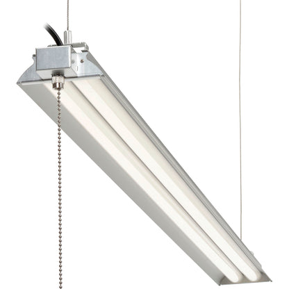 Global Industrial 60" LED Aluminum Shop Light, 35W, 4000K, 4375 Lumens, 48" Adj Height, 6'Cord (WB501695)