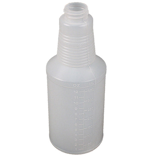 Impact® Plastic Bottle w/ Graduations, 16 oz, Translucent, 150/Case (IMP5016)