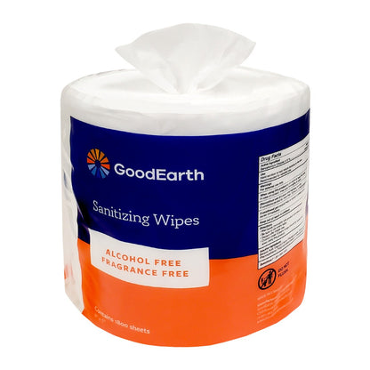 GoodEarth Wipes - 3600 Total Wipes (1800 wipes per roll; 2 rolls per case)