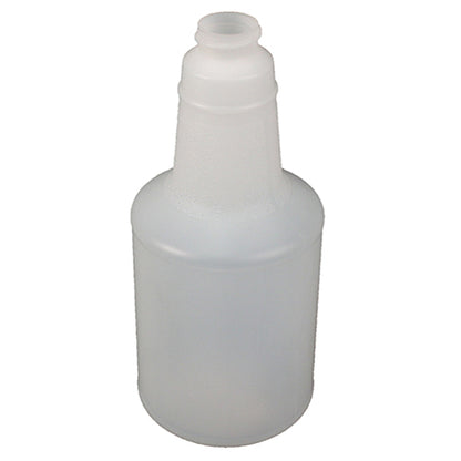 Impact® Plastic Bottle w/ Graduations, 24 oz, Translucent, 96/Case (IMP5024WG)
