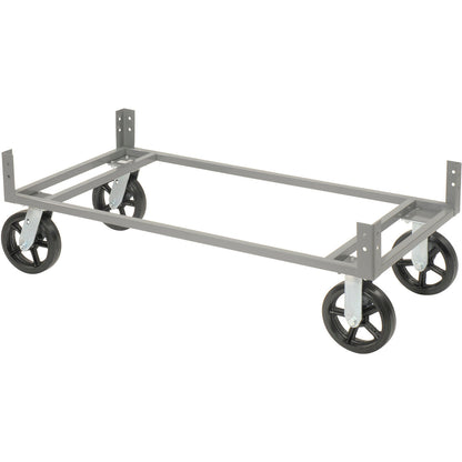Global Industrial Dolly Base Without Casters, 48"W x 24"D, Gray (WB502589)