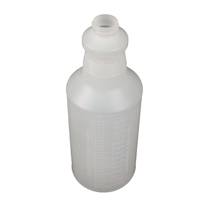 Impact® Plastic Bottle w/ Graduations & Hand Grip, 32 oz, Translucent, 96/Case (IMP5032HGCT)