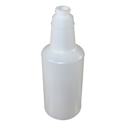 Impact® Plastic Bottle w/ Graduations, 32 oz, Translucent, 96/Case (IMP5032WG)