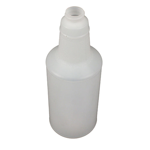 Impact® Plastic Bottle w/ Graduations, 32 oz, Translucent, 96/Case (IMP5032WG)