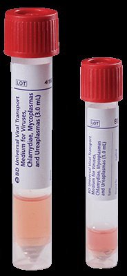 BD Universal Viral Transport Vial 1 mL, 2 to 25°C For Directigen EZ Flu A+B and Directigen EZ RSV Test Kits (936878_BX)