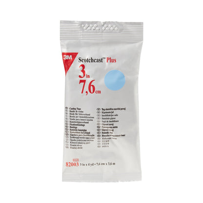 3M™ Scotchcast™ Plus Cast Tape 3 Inch X 12 Foot Fiberglass / Resin Light Blue (199232_CS)