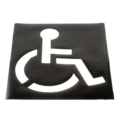 Global Industrial Handicapped Parking Lot Stencil (WB505199)