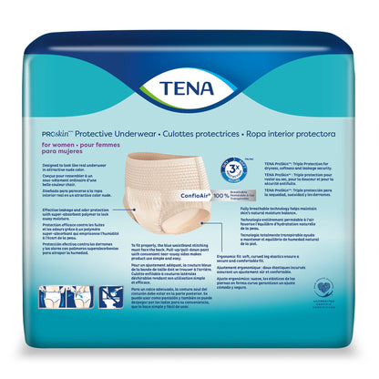 TENA® ProSkin™ Protective Female Adult Absorbent Underwear Pull On with Tear Away Seams Large Disposable Moderate Absorbency (1135408_CS)